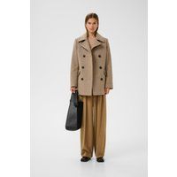 Klassischer Zweireihiger Pea Coat