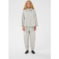 Asymmetrisches Oversize Lagen-Sweatshirt