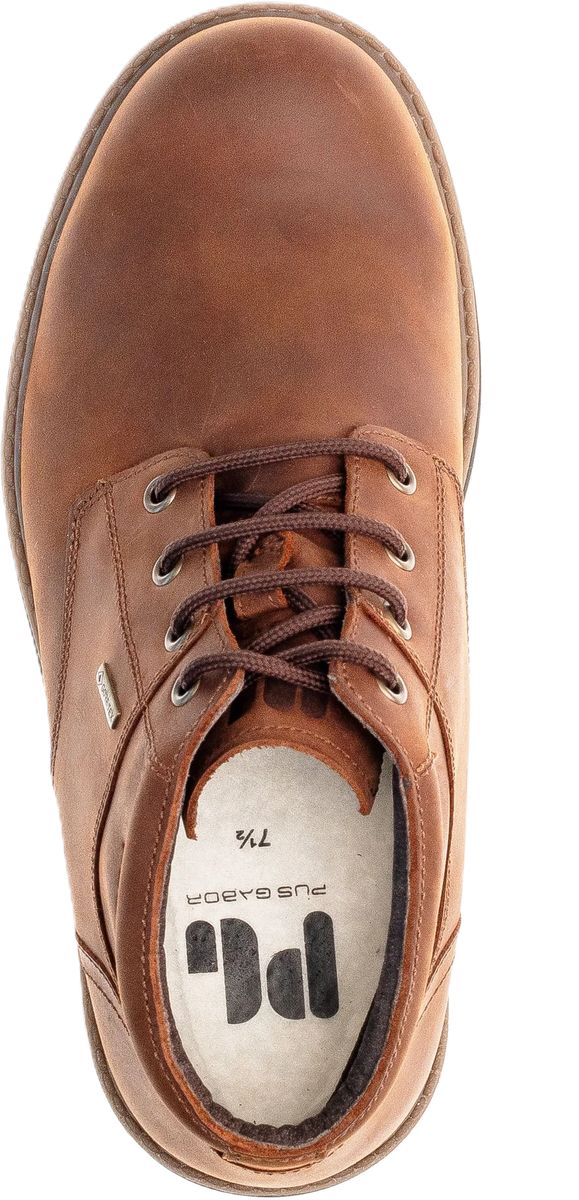 Wasserdichte Schnürstiefeletten aus Leder
