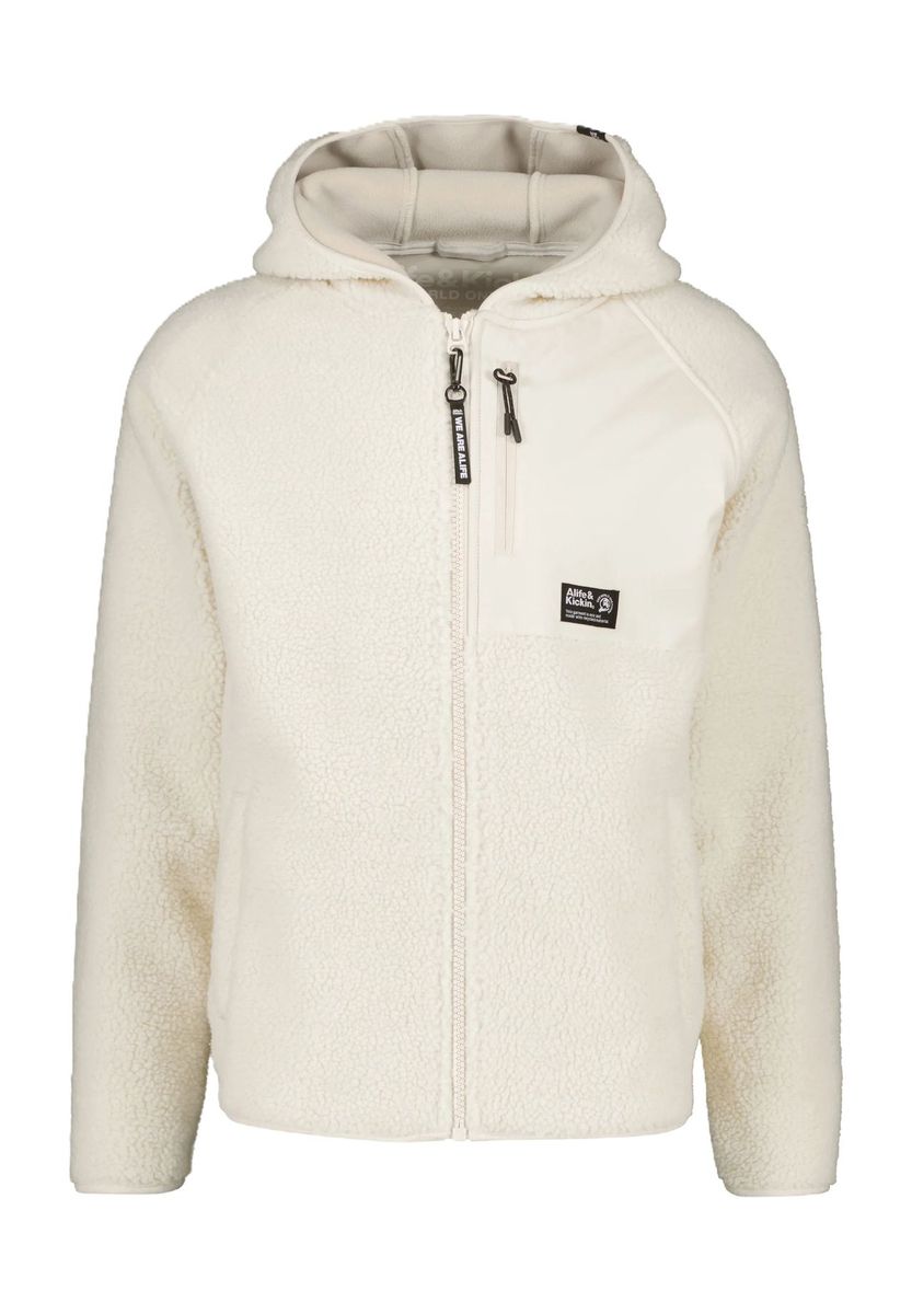 Lässige Fleecejacke mit Reißverschluss
