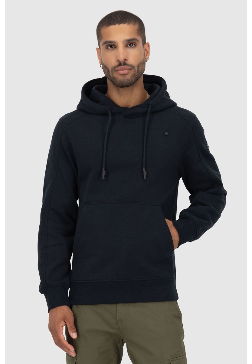 Herren-Kapuzenpullover in Unifarbe