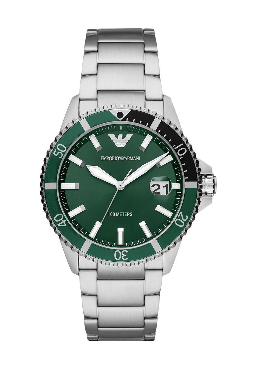 Herren-Taucheruhr aus Edelstahl