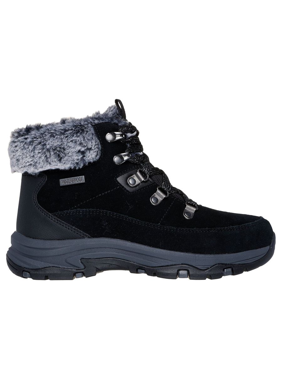 Wasserdichte Winterstiefeletten aus Wildleder
