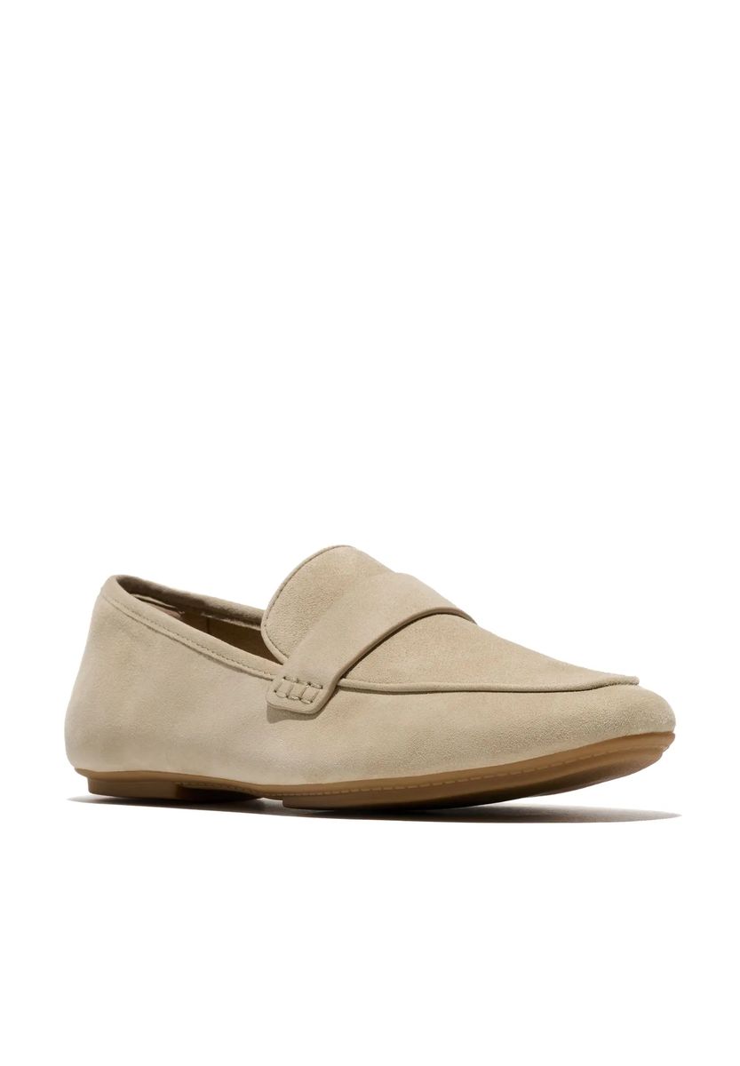Minimalistische Penny-Loafer aus Wildleder