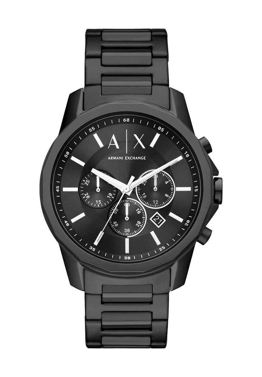 Herren-Chronograph-Uhr mit Edelstahlarmband