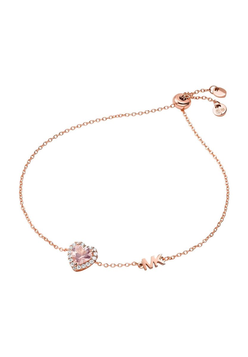 Roségoldenes Herz-Charm-Armband