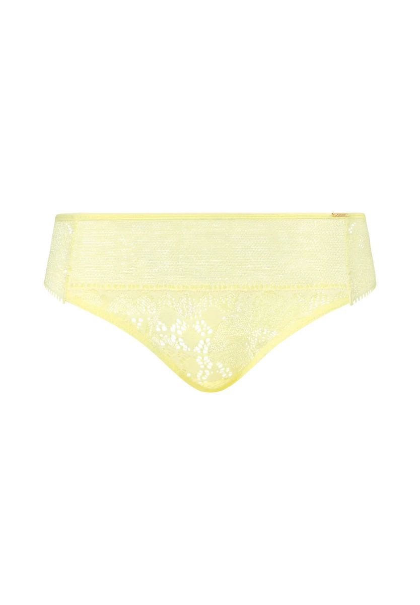 Midi-Slip mit floraler Spitze