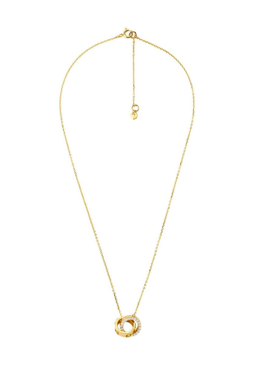 Halskette mit ineinandergreifenden Kreisen