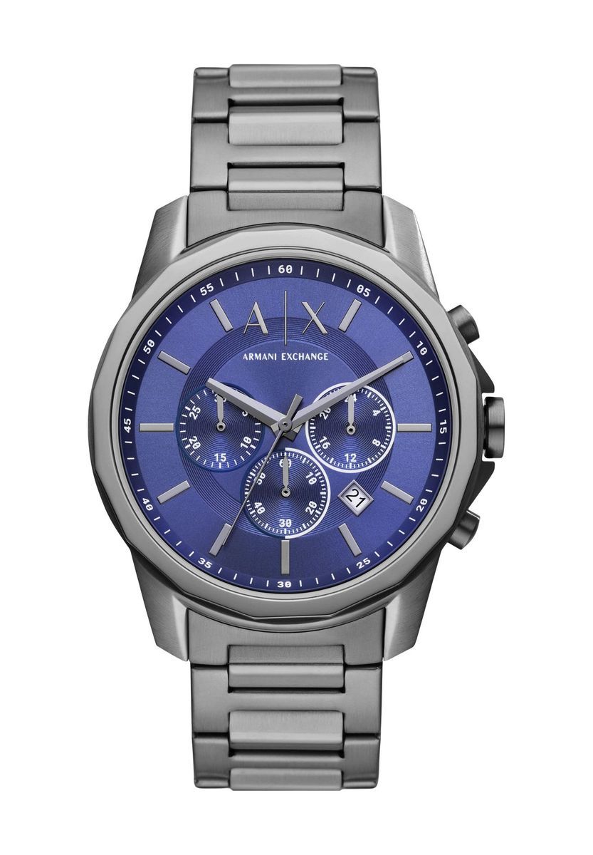 Herren-Chronograph Uhr mit blauem Zifferblatt
