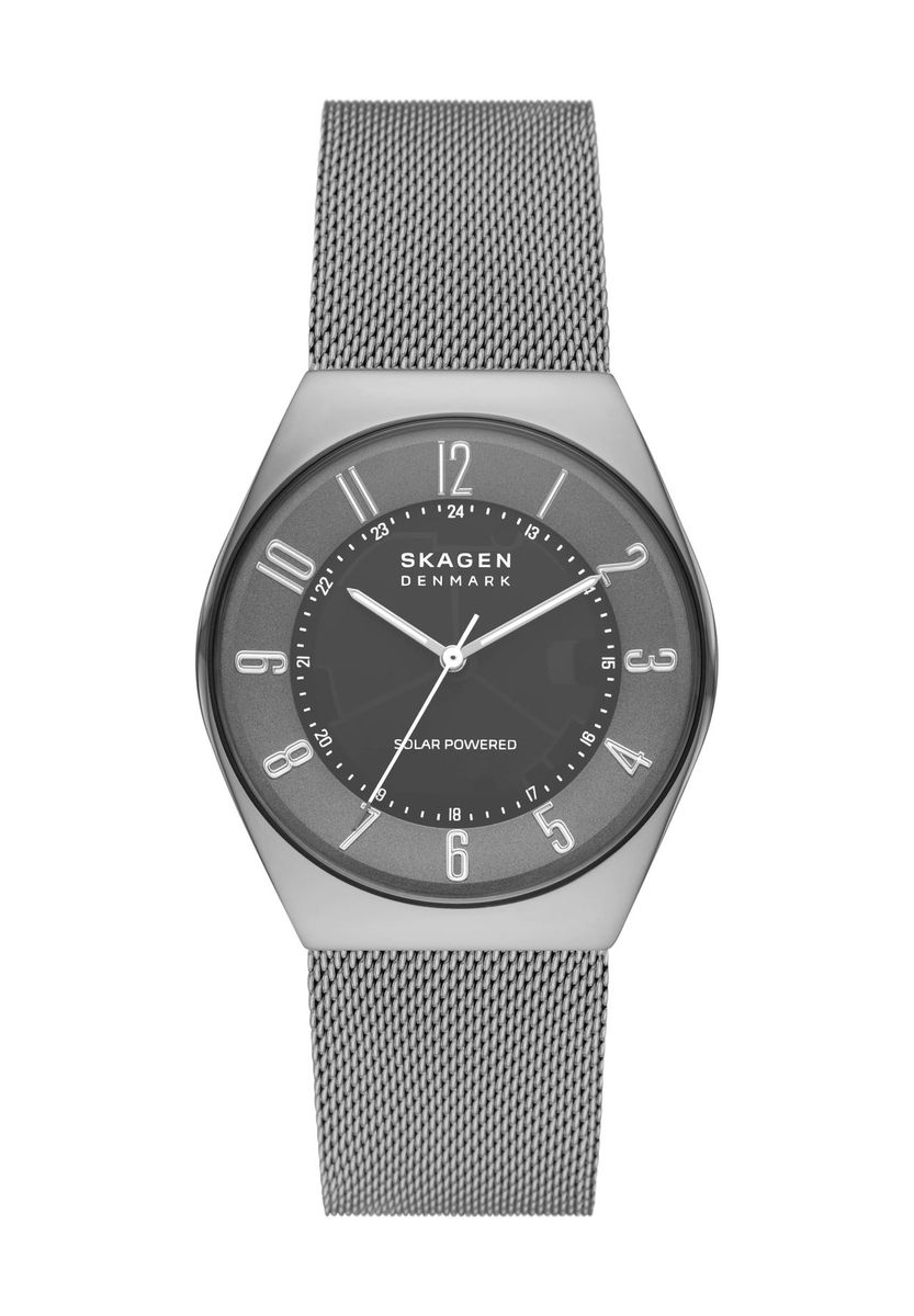 Elegante minimalistische Solarbetriebene Uhr