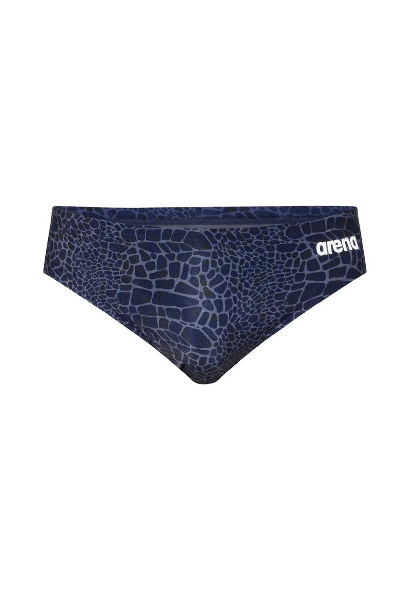 Sport-Badeslip mit geometrischem Muster