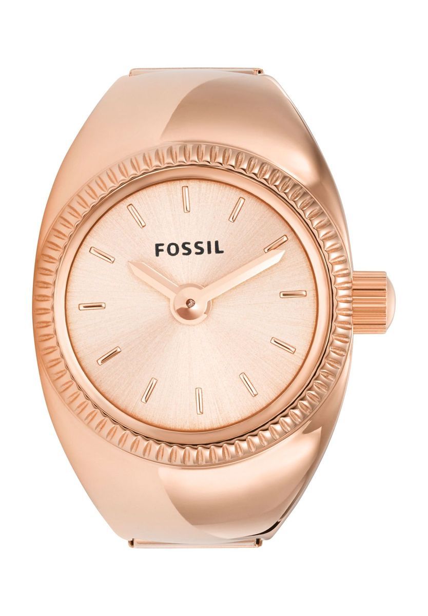 Roségoldfarbene Ringuhr