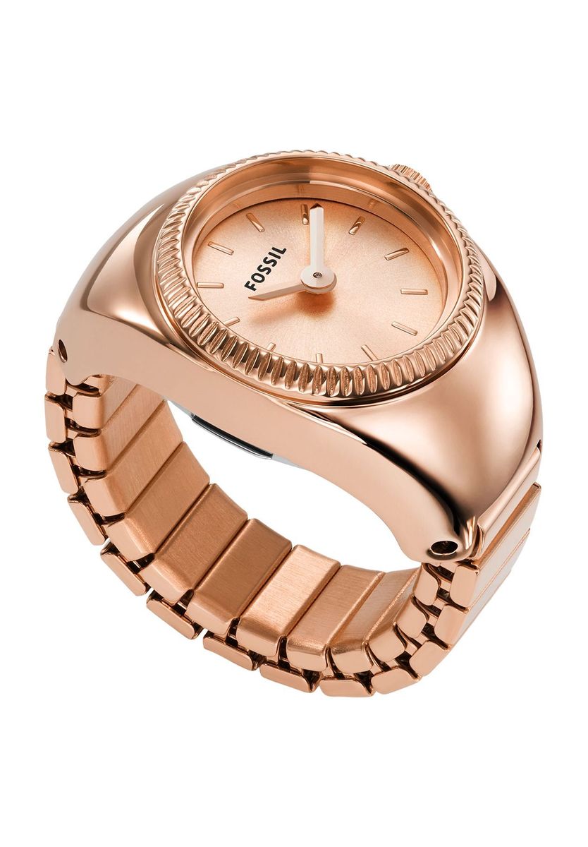 Roségoldfarbene Ringuhr