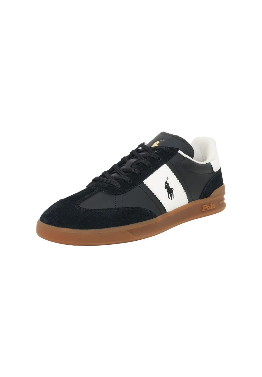 Klassischer Low-Top Leder-Sneaker