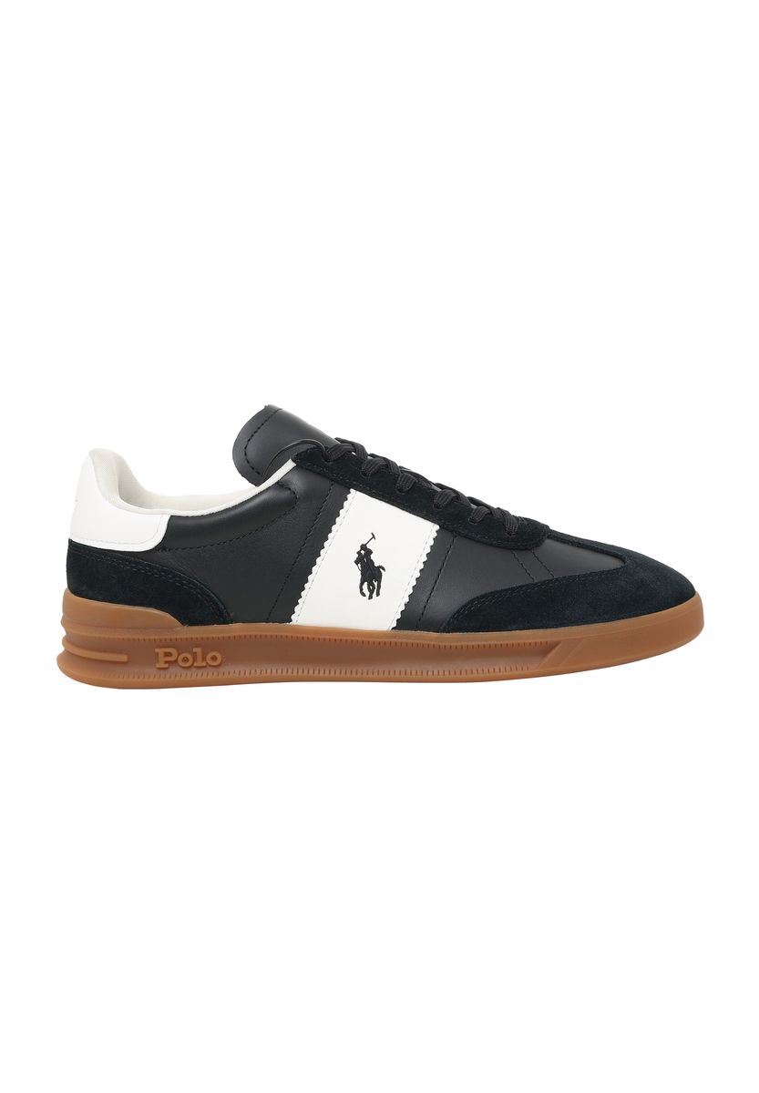 Klassischer Low-Top Leder-Sneaker