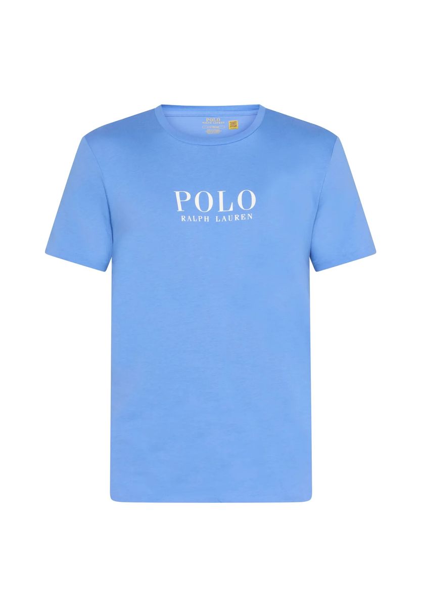 Schlafshirt aus Baumwolle mit Logoprint
