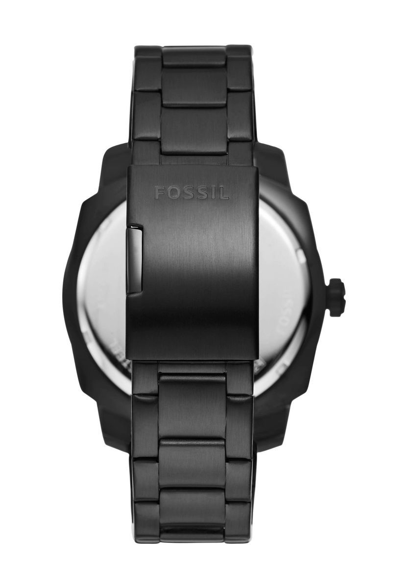 Herrenuhr aus schwarzem Edelstahl