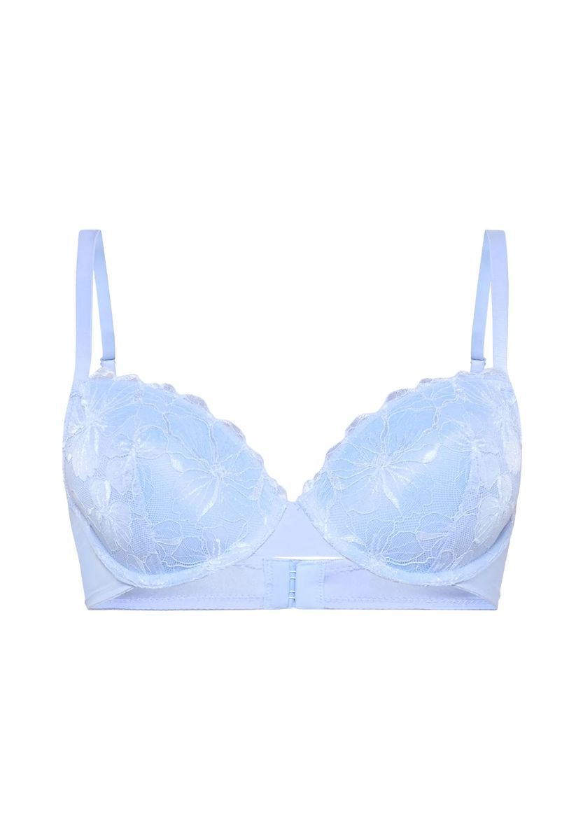 Bügel-BH mit floraler Spitze