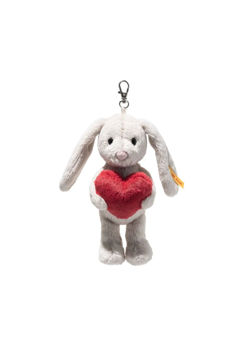 Hoppie Hase Herz Taschenanhänger