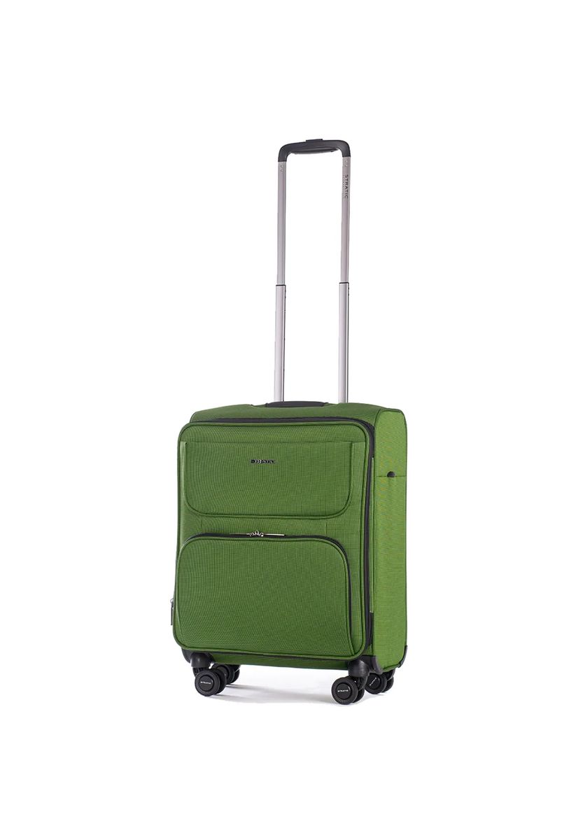 4-Rollen Handgepäck-Trolley mit Dehnfalte