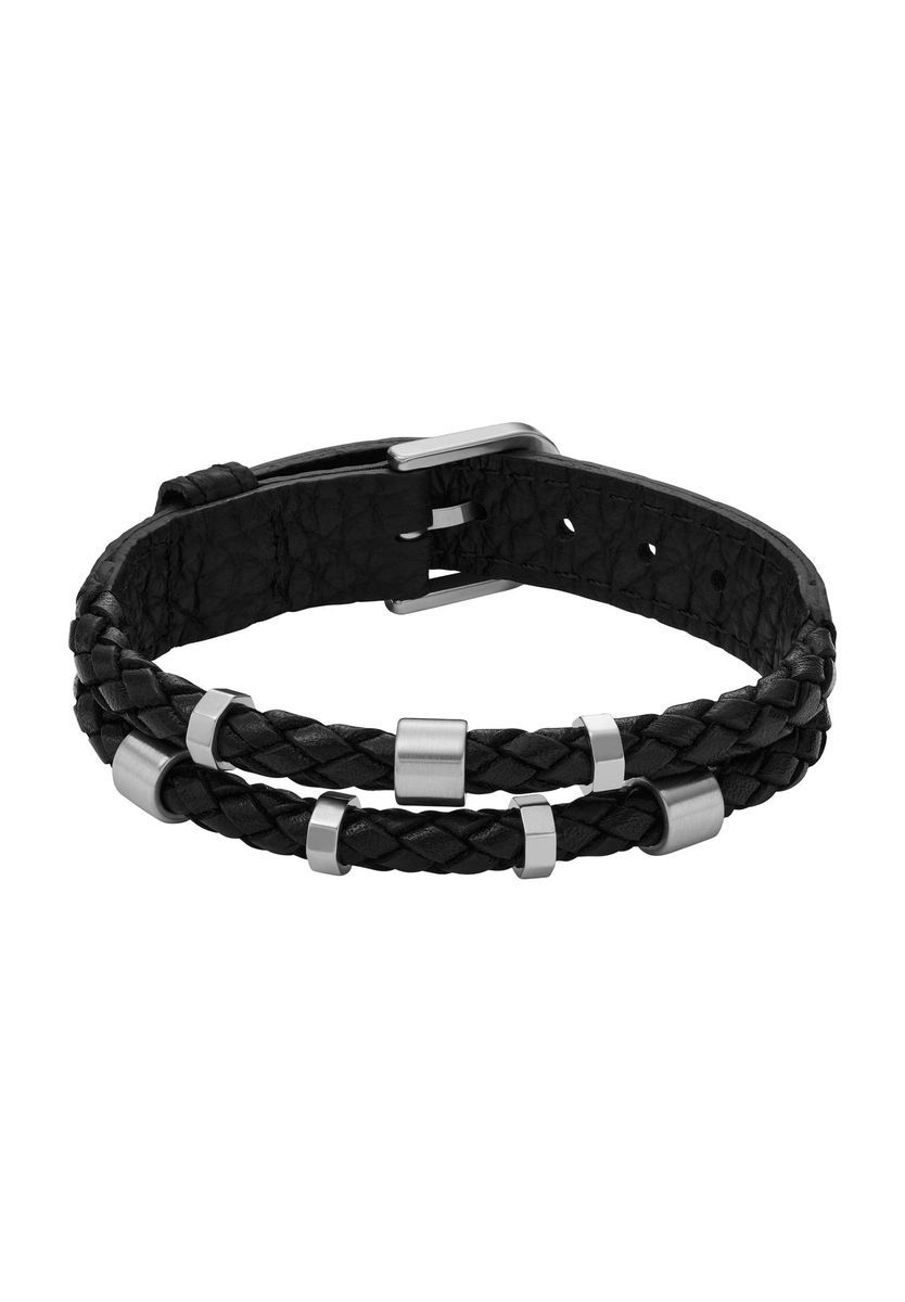 Herrenarmband aus geflochtenem Leder