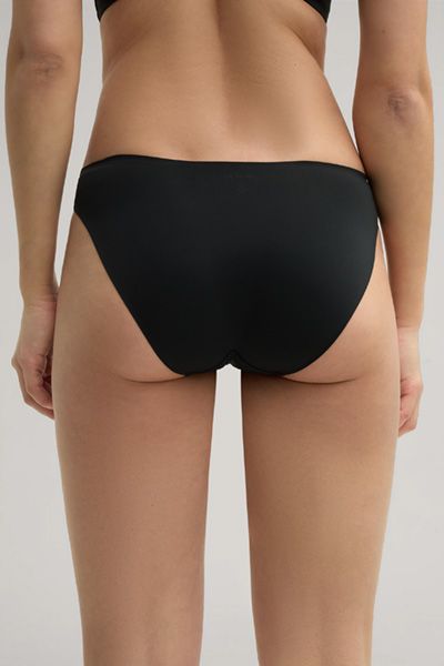 Bogner Seamless Black Slip Sensation Tanga Slip Bequeme Unterwäsche