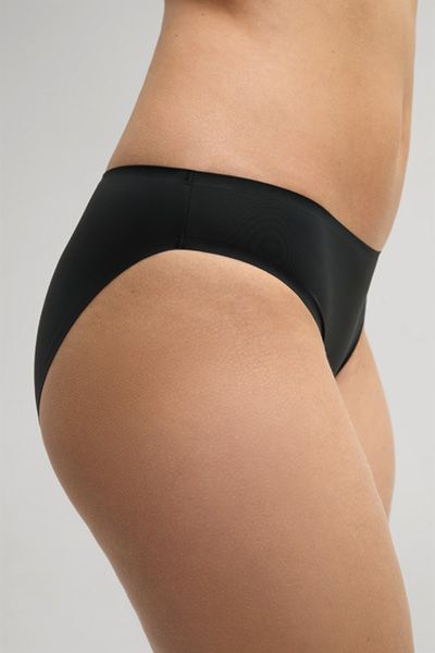 Bogner Seamless Black Slip Sensation Tanga Slip Bequeme Unterwäsche