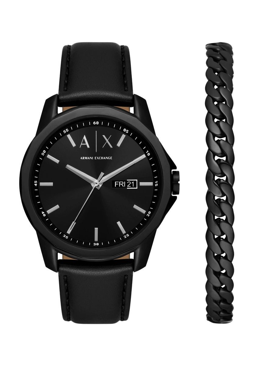 Herren Minimalistische Uhren- und Armband-Set