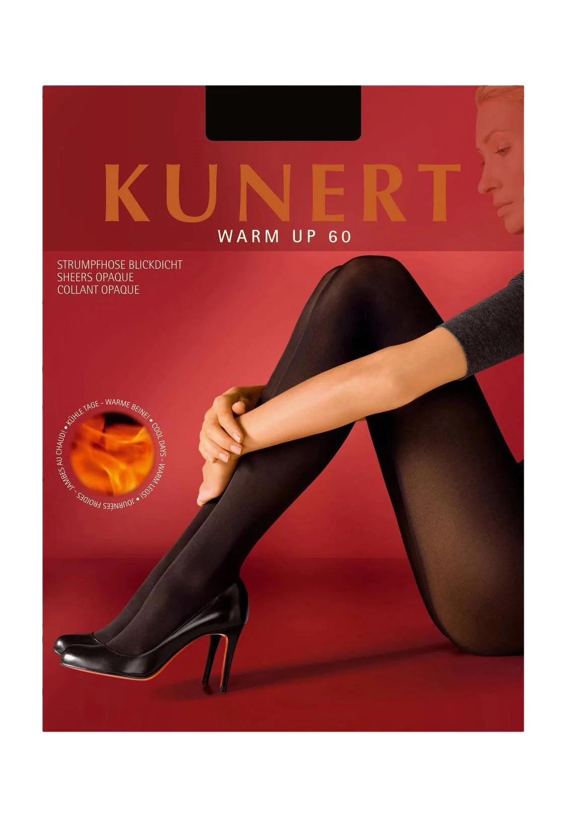 Thermische Blickdichte Warm Up Strumpfhose