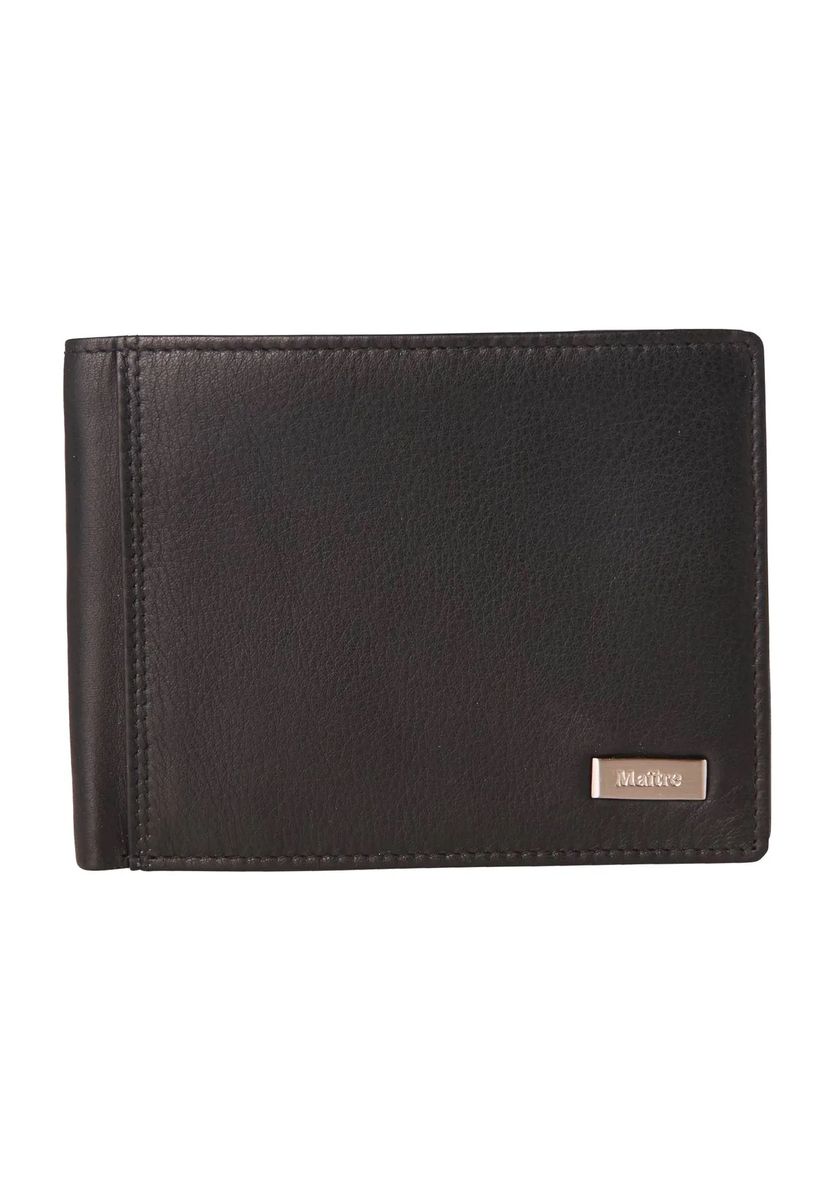 Klassische Leder-Brieftasche
