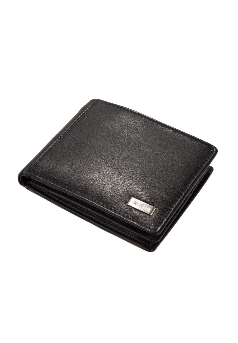 Klassische Leder-Brieftasche