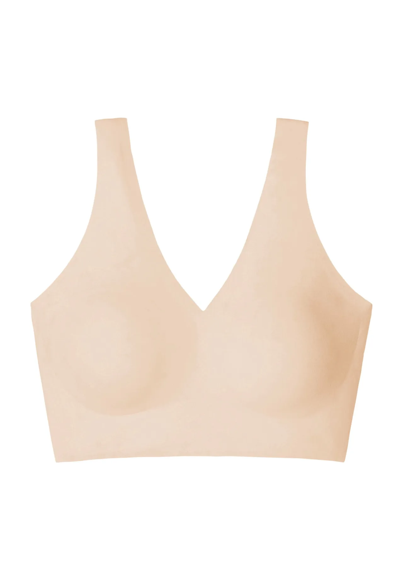Nahtloses Invisible Soft V-Ausschnitt Bustier