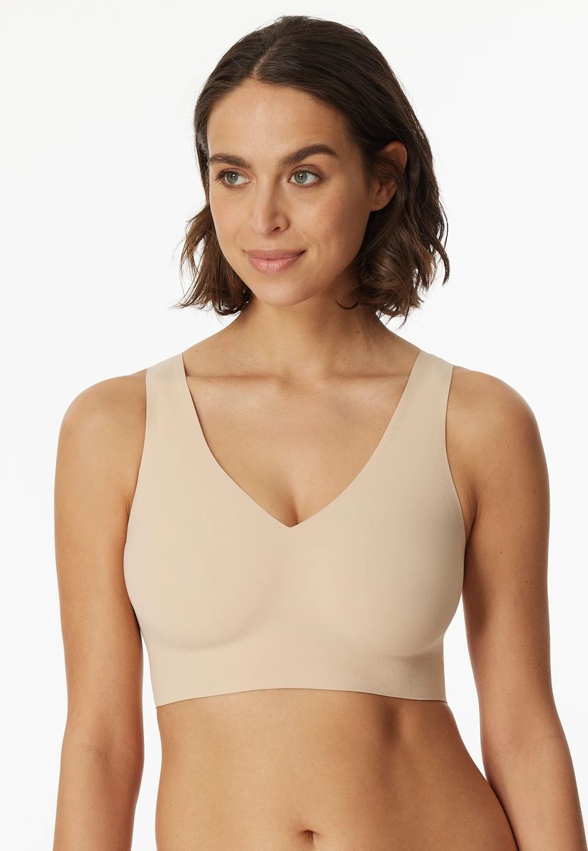 Nahtloses Invisible Soft V-Ausschnitt Bustier