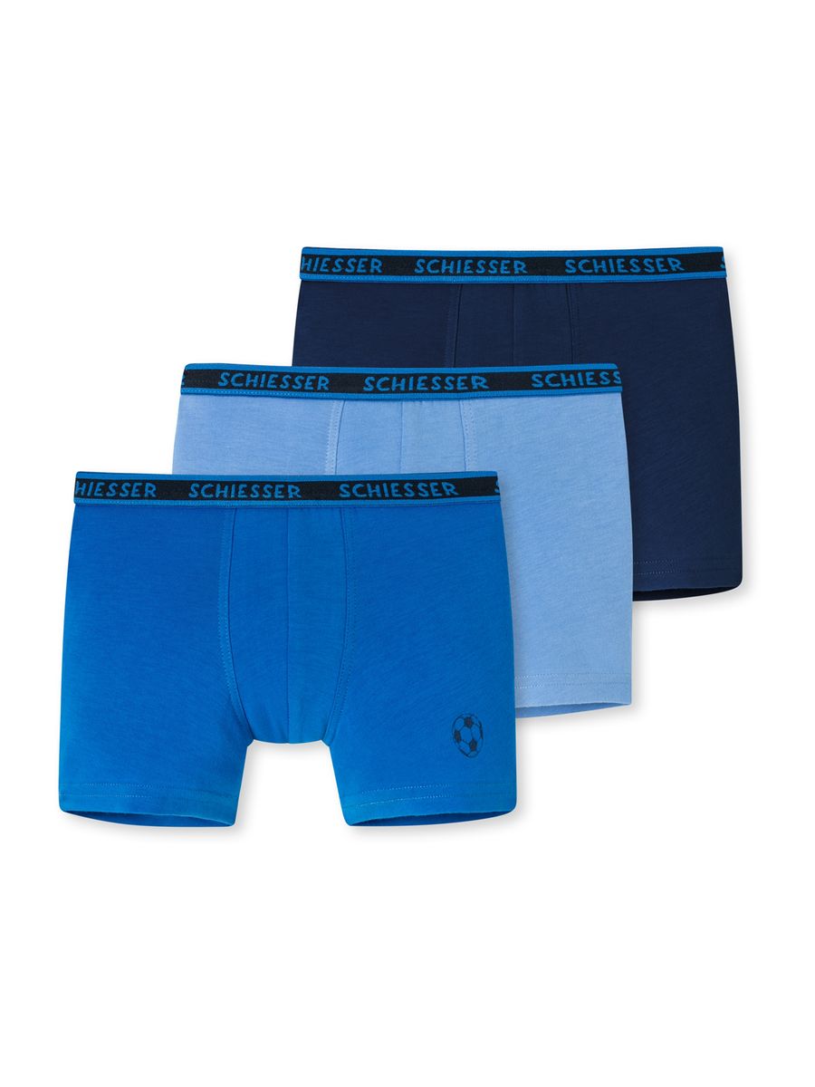 3er-Pack bequeme Baumwoll-Pants