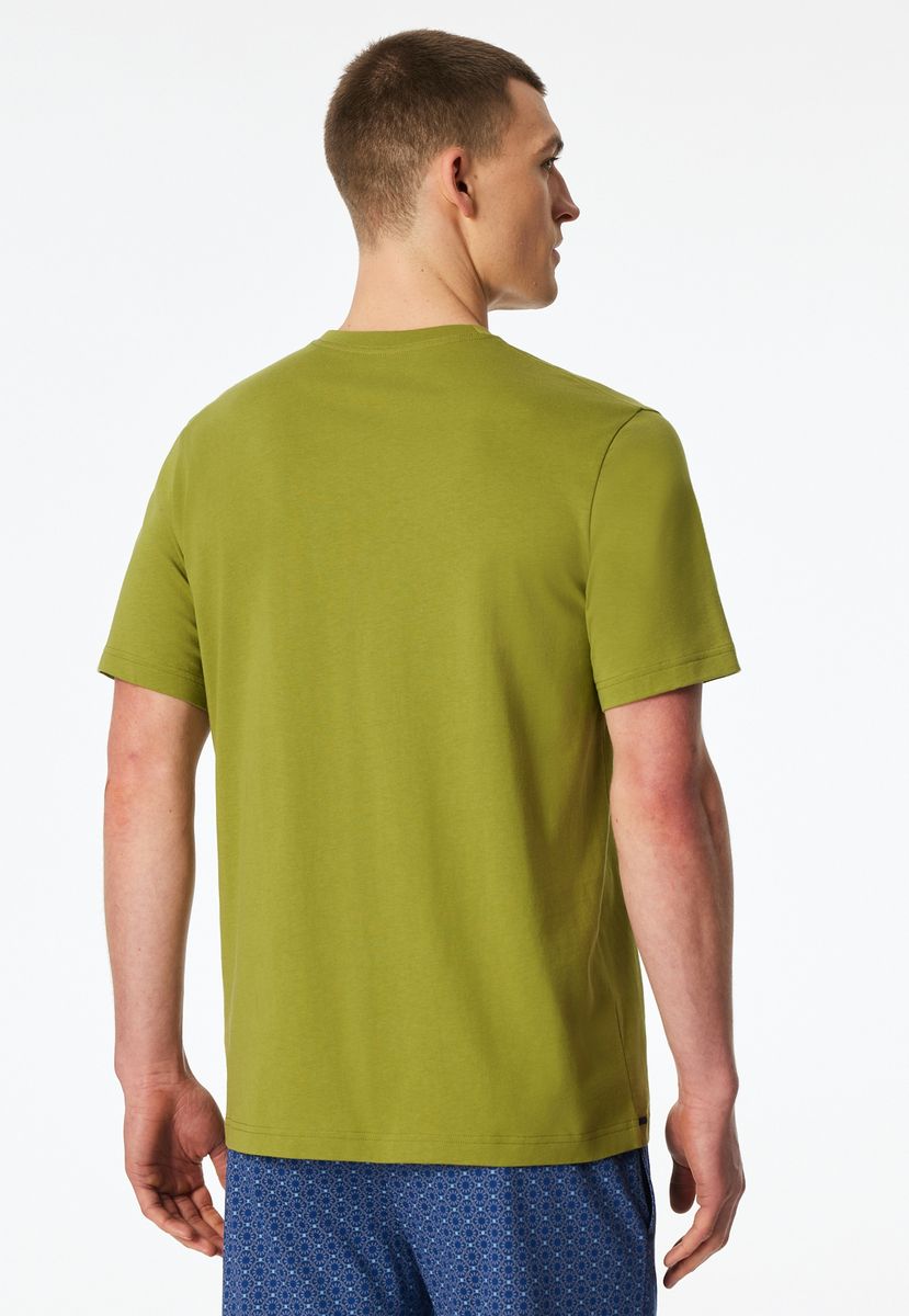 Atmungsaktives Loungewear-T-Shirt aus Baumwolle
