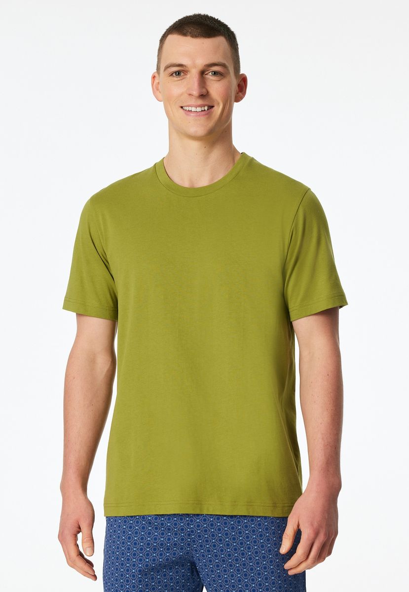 Atmungsaktives Loungewear-T-Shirt aus Baumwolle