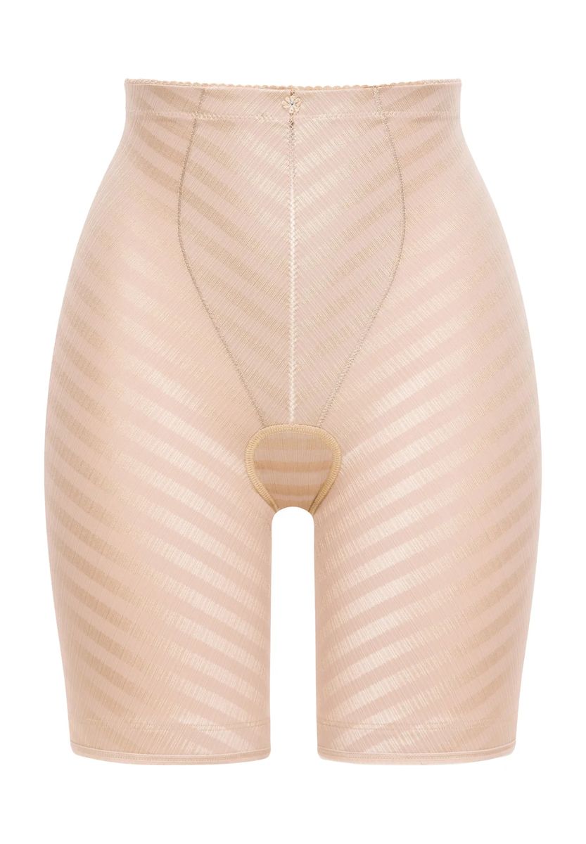 Figurformende Miedershorts mit Streifen