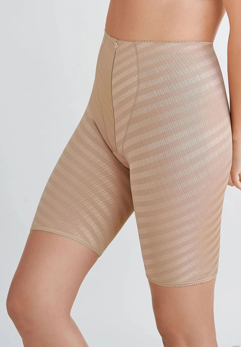 Figurformende Miedershorts mit Streifen