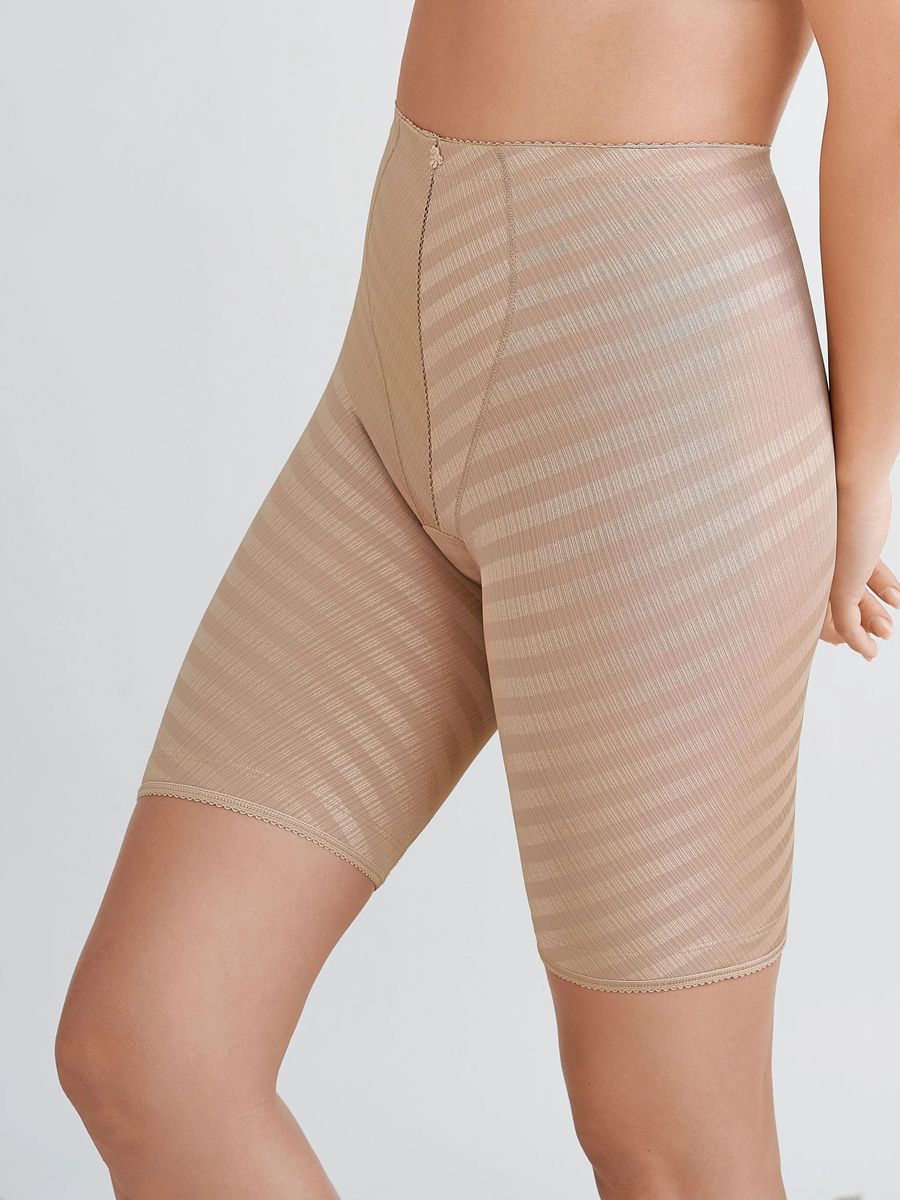Figurformende Miedershorts mit Streifen
