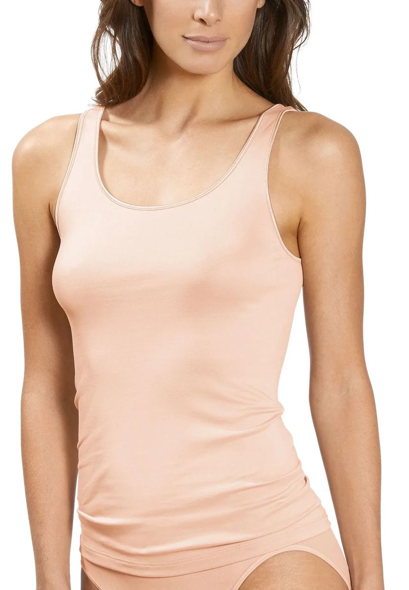 Nahtloses Tanktop mit breiten Trägern