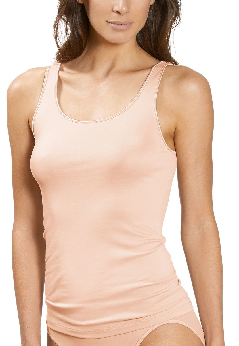 Nahtloses Tanktop mit breiten Trägern