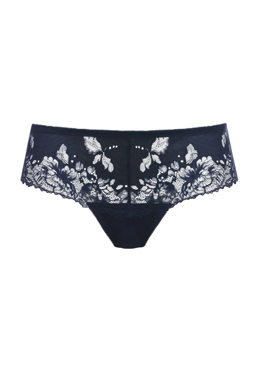 Elegante Hipster-Panty mit floraler Spitze
