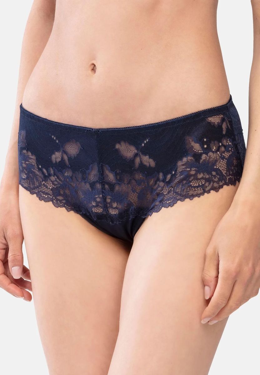 Elegante Hipster-Panty mit floraler Spitze