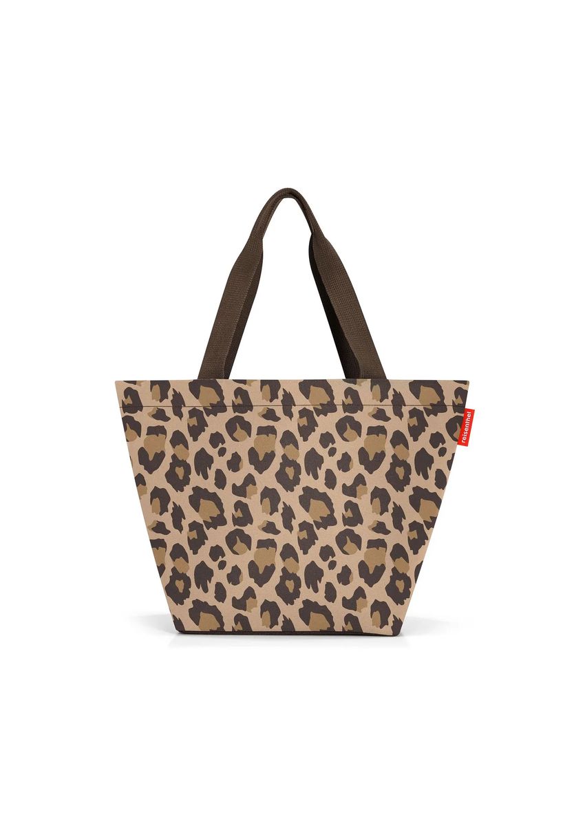 Shopper mit Leopardenmuster und Reißverschluss