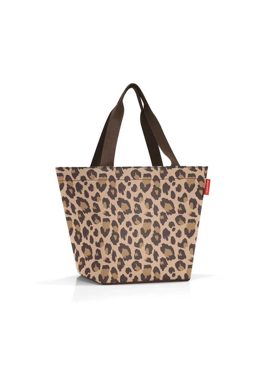 Shopper mit Leopardenmuster und Reißverschluss