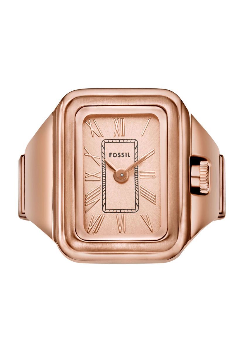 Roségoldfarbene Ringuhr