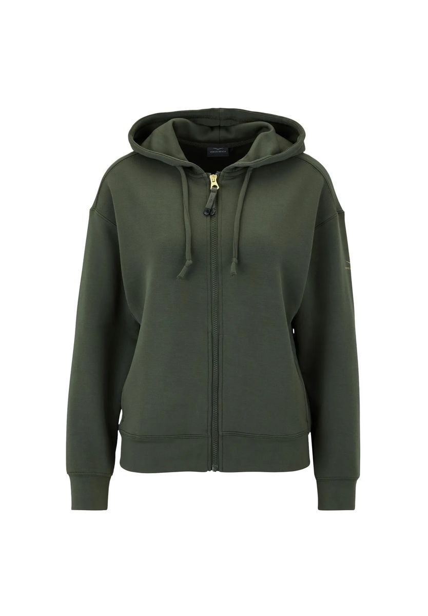 Weiche Sweatjacke mit Kapuze