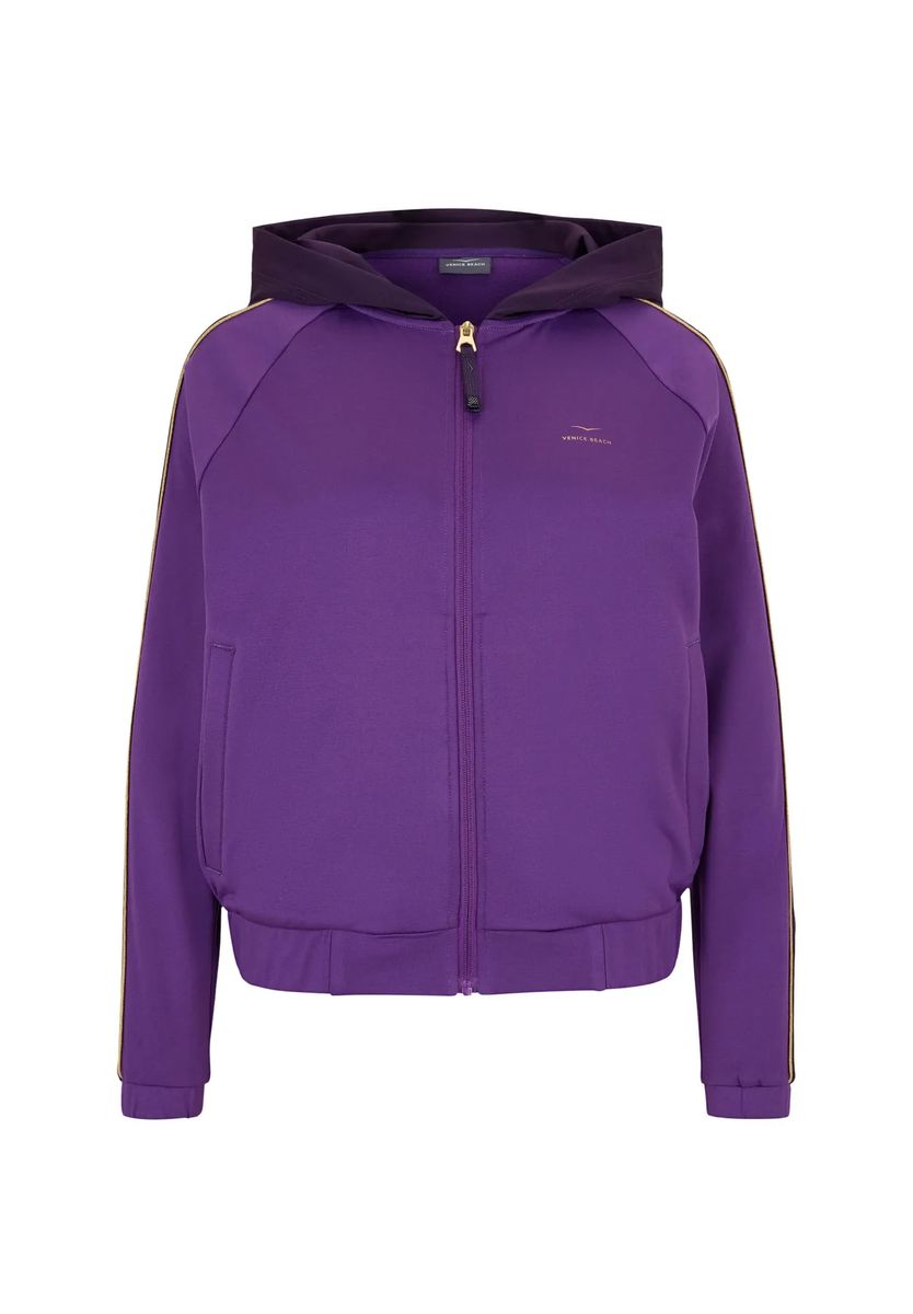 Sportliche Kapuzenjacke mit Reißverschluss