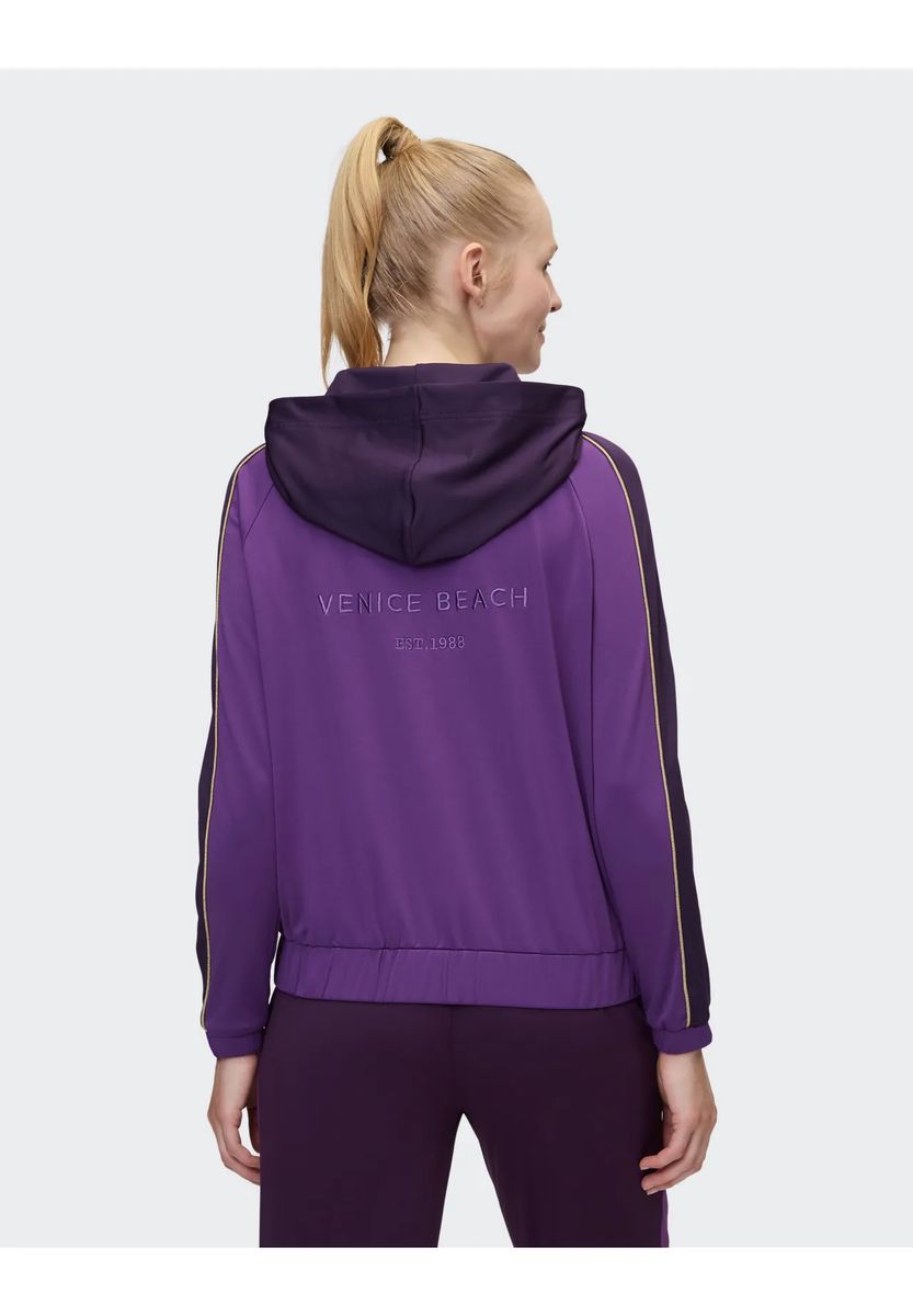 Sportliche Kapuzenjacke mit Reißverschluss