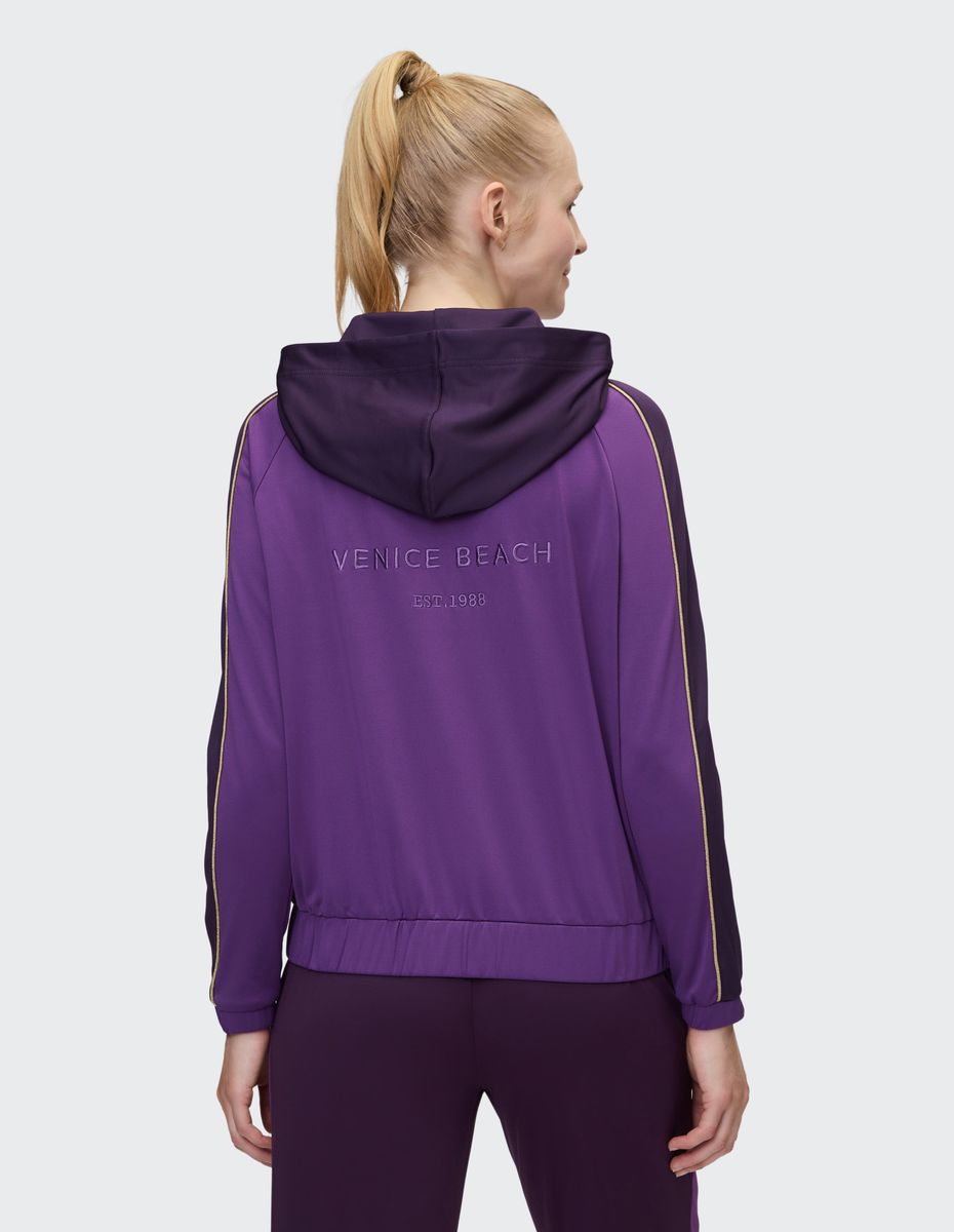 Sportliche Kapuzenjacke mit Reißverschluss